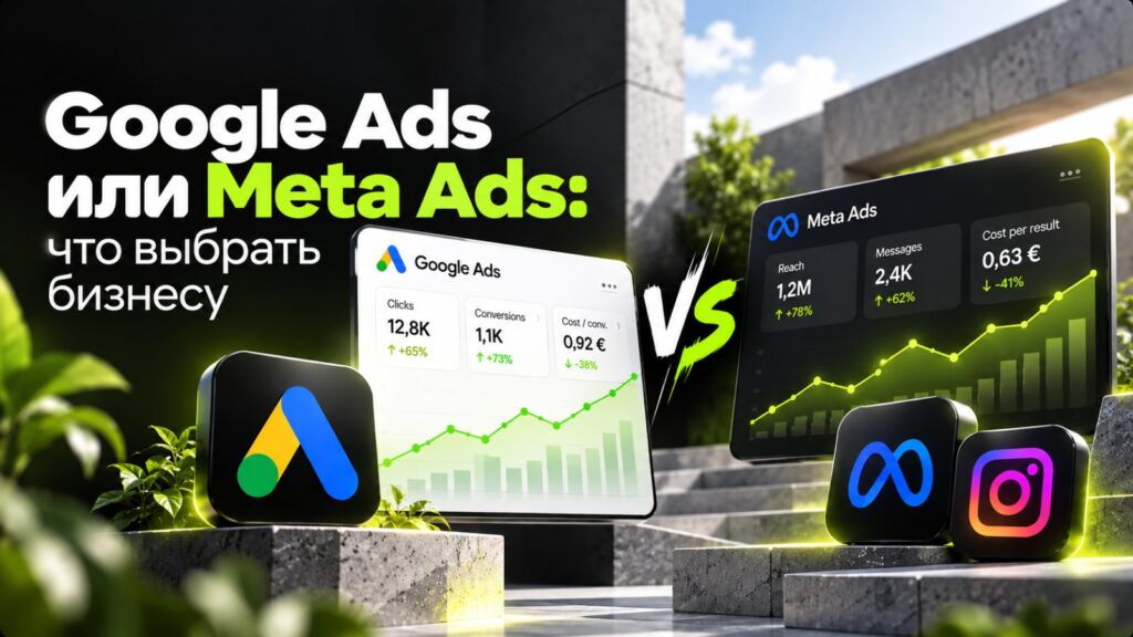 Google Ads или Meta Ads: что выбрать бизнесу