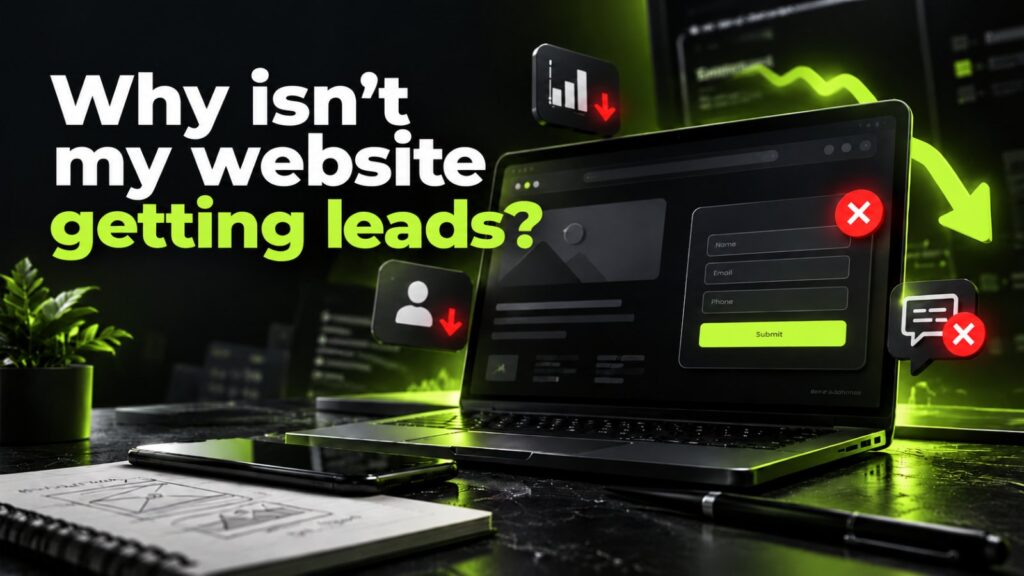 Why your website does not generate leads: 7 reasons and how to fix them