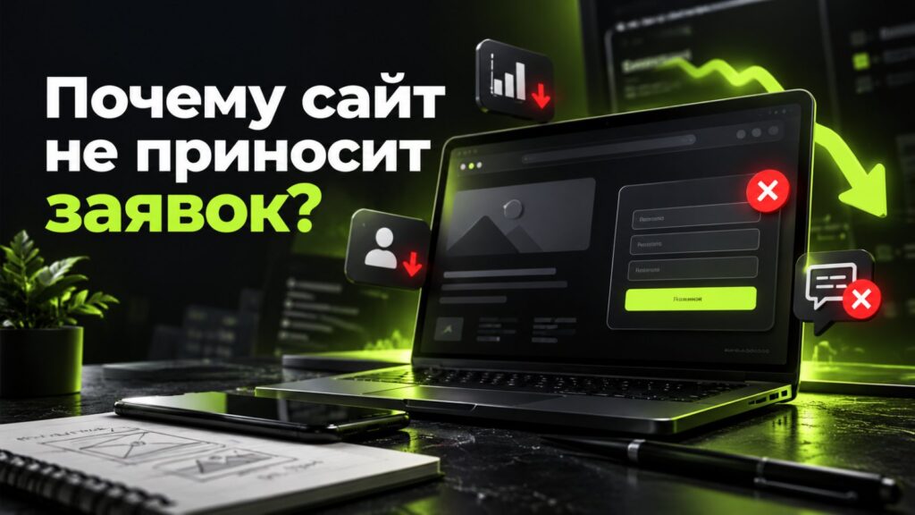 Почему сайт не приносит заявок: 7 причин и как их исправить